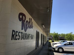 Exterior of Red's Restaurant