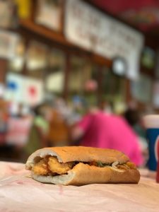 Shrimp Poboy from Olde Tyme Grocery