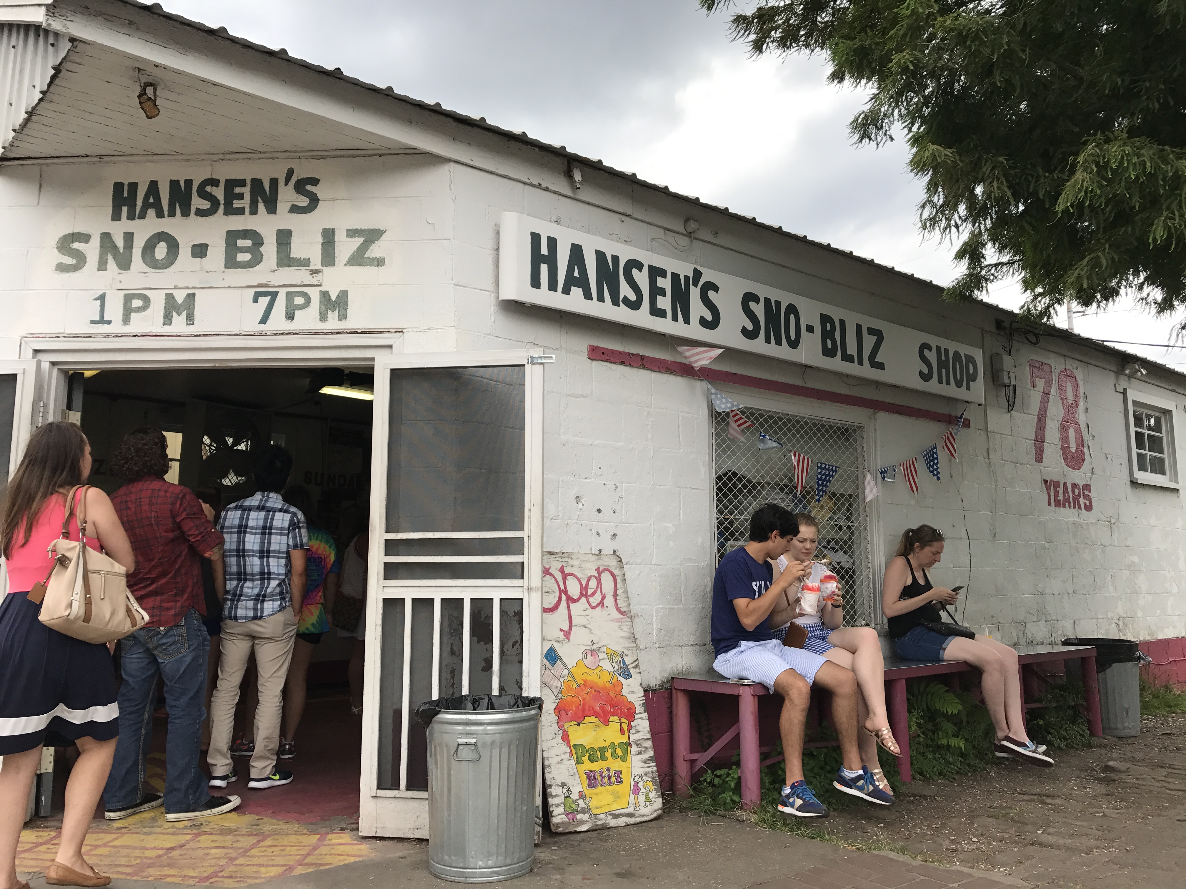 Hansen's Snow Bliz Exterior